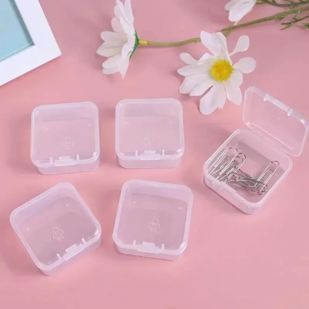 Transparente Quadratische Kunststoffbox Für Schmuck Und Ohrringe_voghion.com