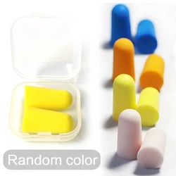 Premium Silicone Earplugs - Noise Canceling, Waterproof, Comfortable Fit for Sleep and Swimming (Style 3 Random color)