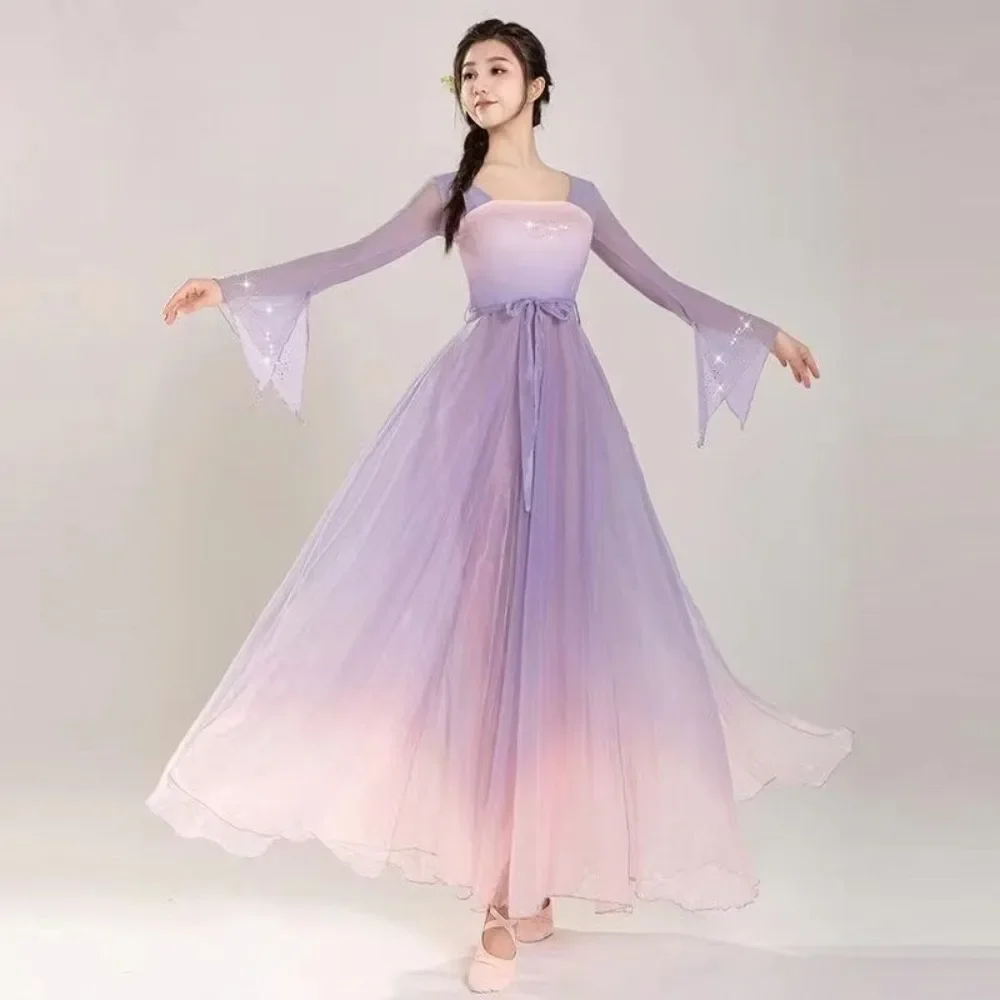 

Традиционная Женская Китайская одежда Hanfu для праздника и сцены