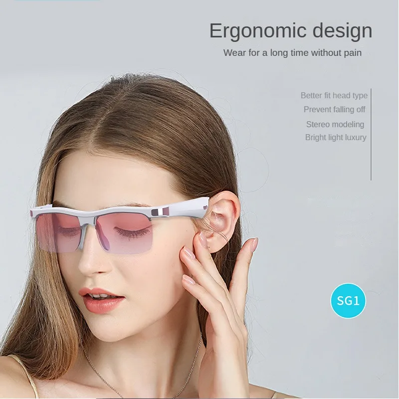 

Smart Sunglasses for Music Calling New Wireless Smart Glasses Bluetooth Bone Conduction Sports Music Audio Glasses Headset