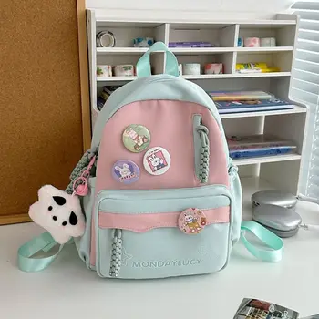 Cute Japanese Style Backpack Nylon Multi-function School Bag Large Capacity Handbag Student 1