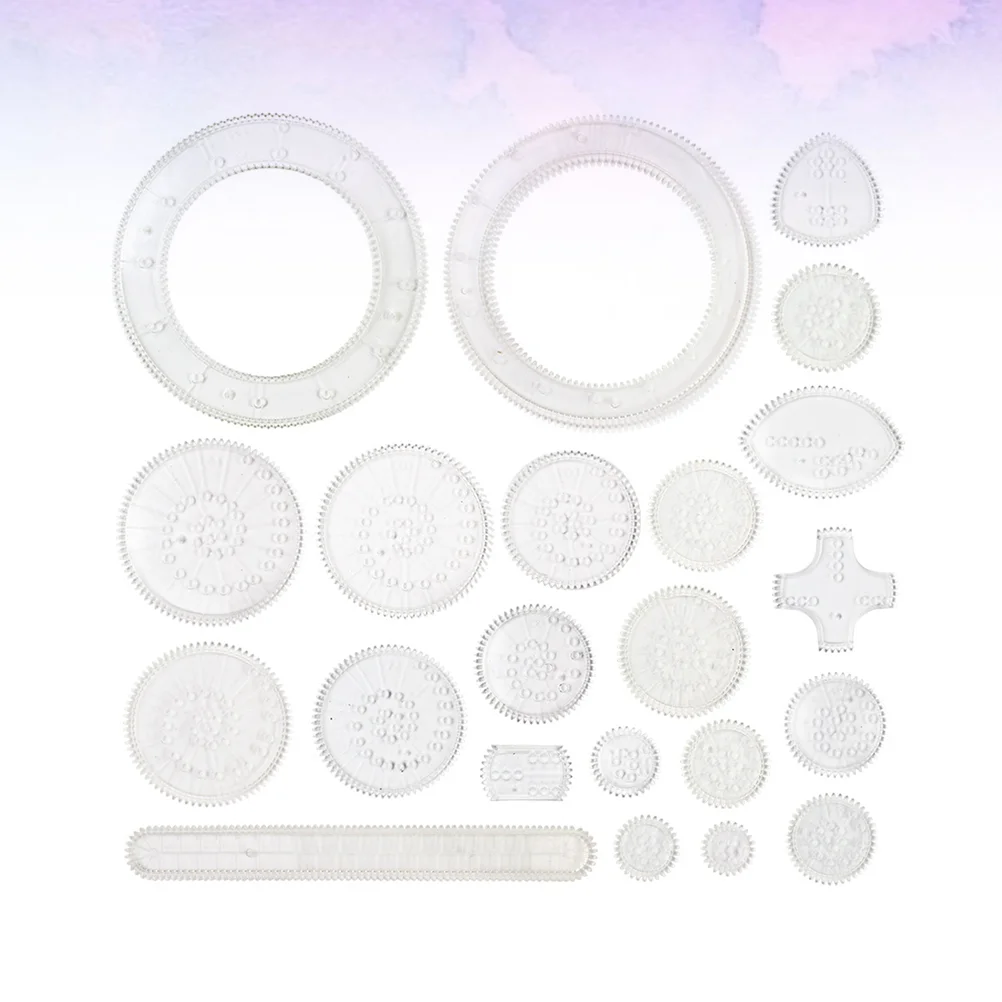

of art drawing templates Children's Puzzle Flower curve million flower ruler creative toy drawing without pen and glue