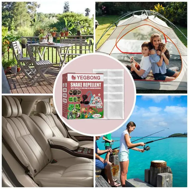 10Db Kígyóvisszaporók Kígyó Eltaszító Szerek Visszatartó Táskák Mérgező És Nem Kígyók Csörgőkészüléke - Image 5