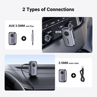 UGREEN Bluetooth Audio Receiver Car Adapter Wireless Car 3.5mm Jack Mic Handsfree Bluetooth 5.3 for Car Accessories Speaker - Image 6