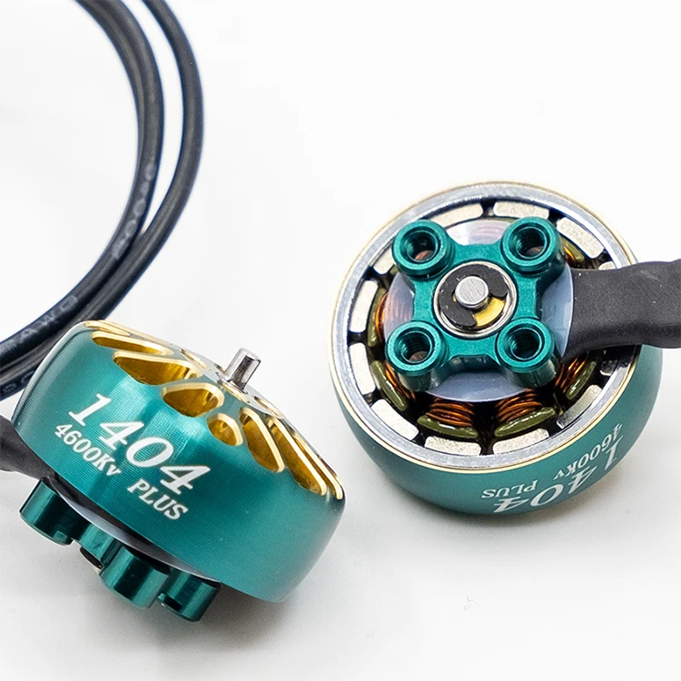 Motor LANNRC 1404, pequeña máquina transversal de cuatro ejes de 2-4 pulgadas, máquina de conductos, Huafimada 4s