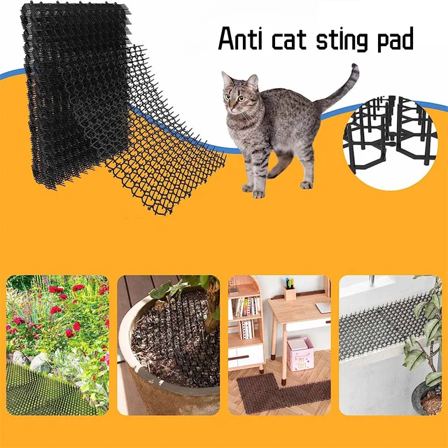 1/12Pcs Easily Cut Light Cat Repellent Mat No Deformation Reliable Cat Deterrent for Preventing Pet Cat from Damaging Furniture 1/12Pcs Easily Cut Light Cat Repellent Mat No Deformation Reliable Cat Deterrent for Preventing Pet Cat from Damaging Furniture