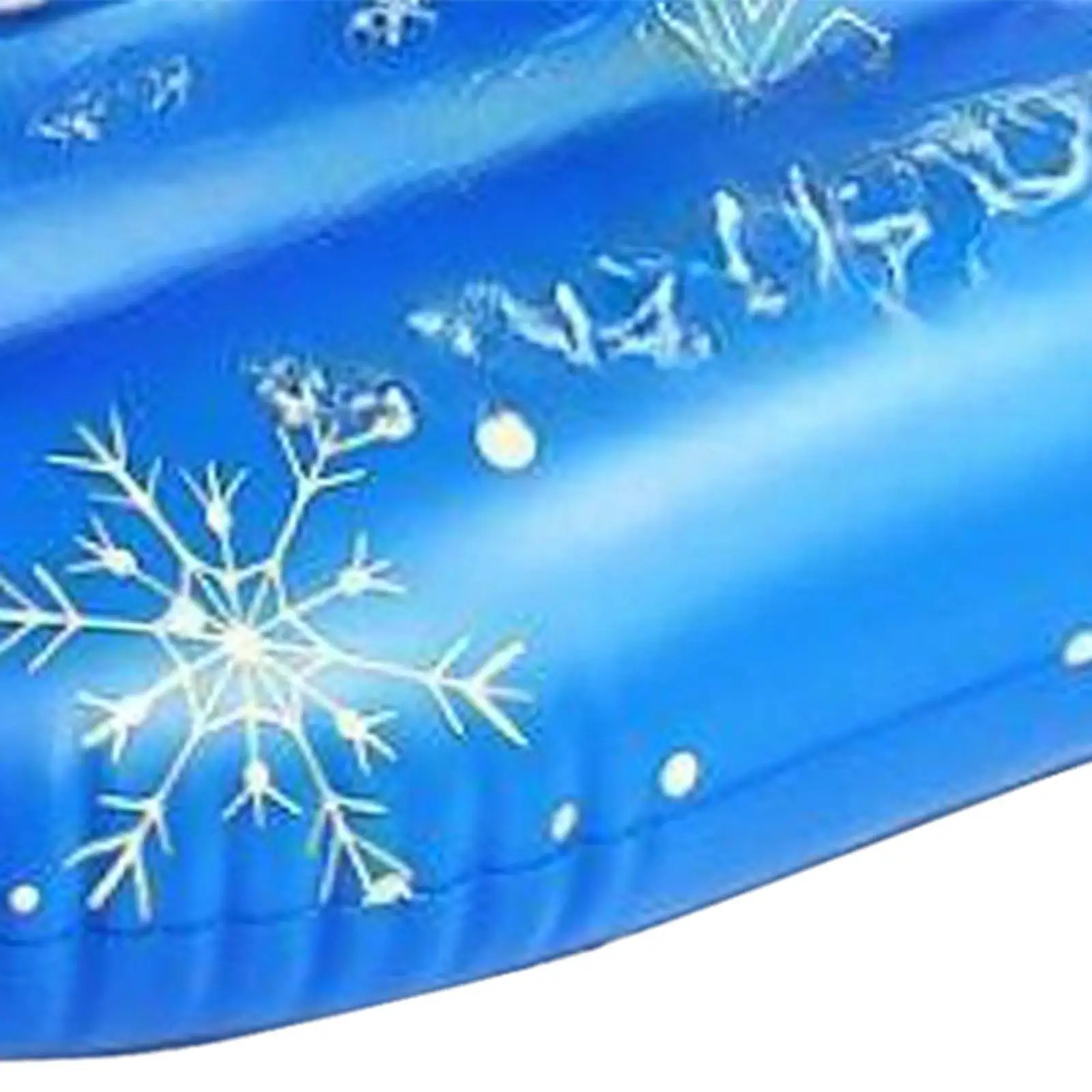 Snow Boat Sled Winter Inflatable Snow Tube PVC Snowflake Kids Sled Heavy Duty Circle Games Raft Children Skating Tool