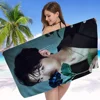 Korea Cha Eun Woo Towel Microfiber Beach Towel Absorbent Quick dry Soft Yoga Swimming Resort Mountain Climbing Towel 6