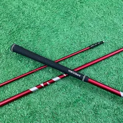 Enhanced Red Graphite Golf Shaft with Flex Options and Free Assembly - HONM (Red  6X)