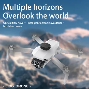 L106 Professional Drone With Camera For Adults & Beginners, Brushless Motor, Obstacle Avoidance, HD Screen Remote Control 1
