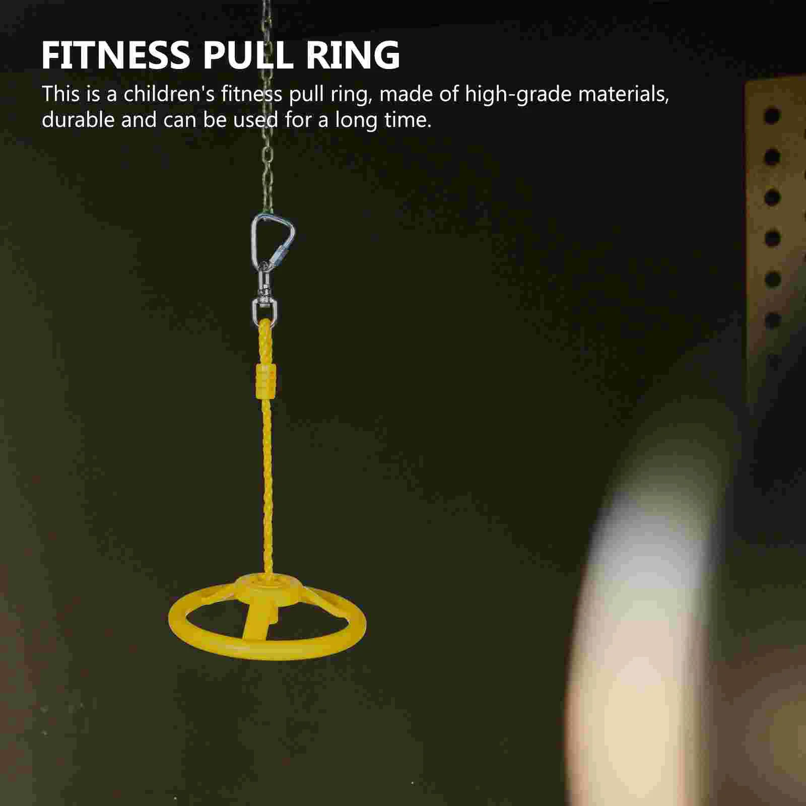 Ninja Wheel Swing Children Hanging Kid Marjihah Indoor Handle Practical Fitness Balance Kids 2