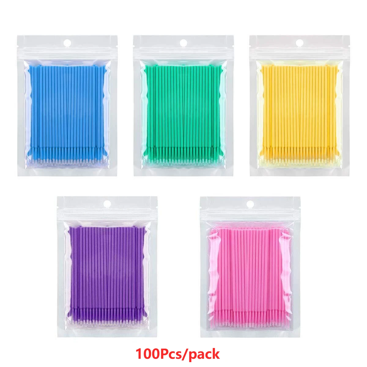 100pcs/pack Dental Disposable Micro Brushes Applicators Micro Brush Dentistry Odontologia Extension Tools Dentist Materials 1