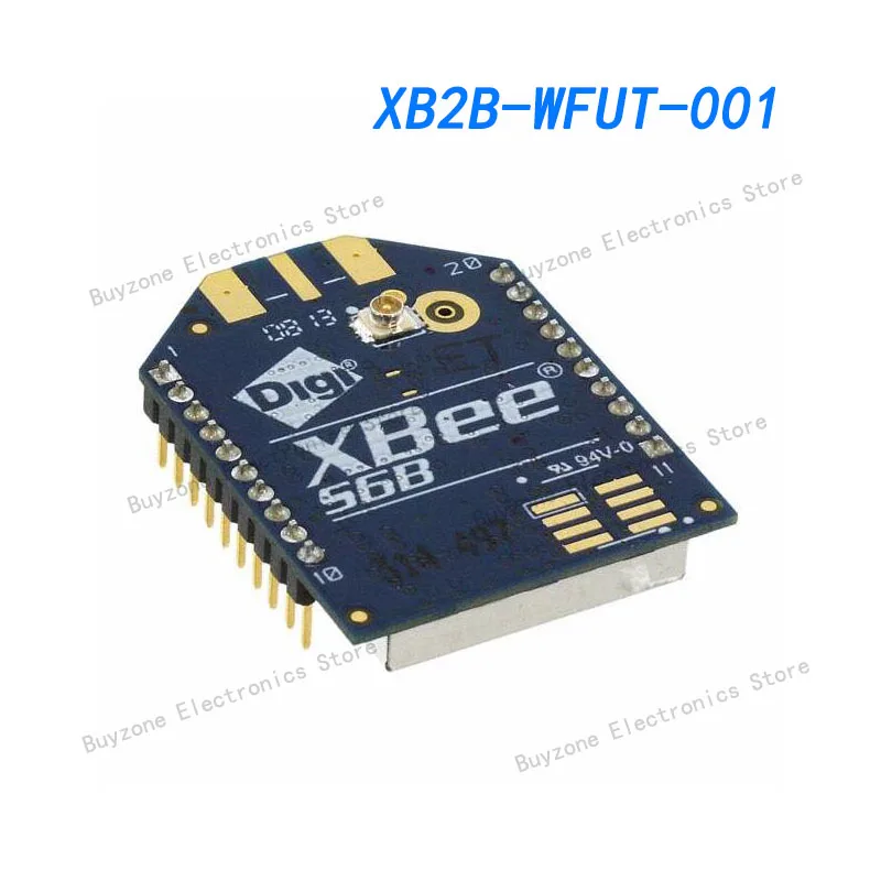 

XB2B-WFUT-001 WiFi 802.11b/G/N модуль приемопередатчика 2,4 ГГц антенна не входит в комплект, U.FL через отверстие