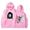Hot Anime Attack On Titan Plus Size Hoodie Levi Graphic Hooded Men Women Clothes Autumn Warm Sweatshirt Harajuku Streetwear Tops 3