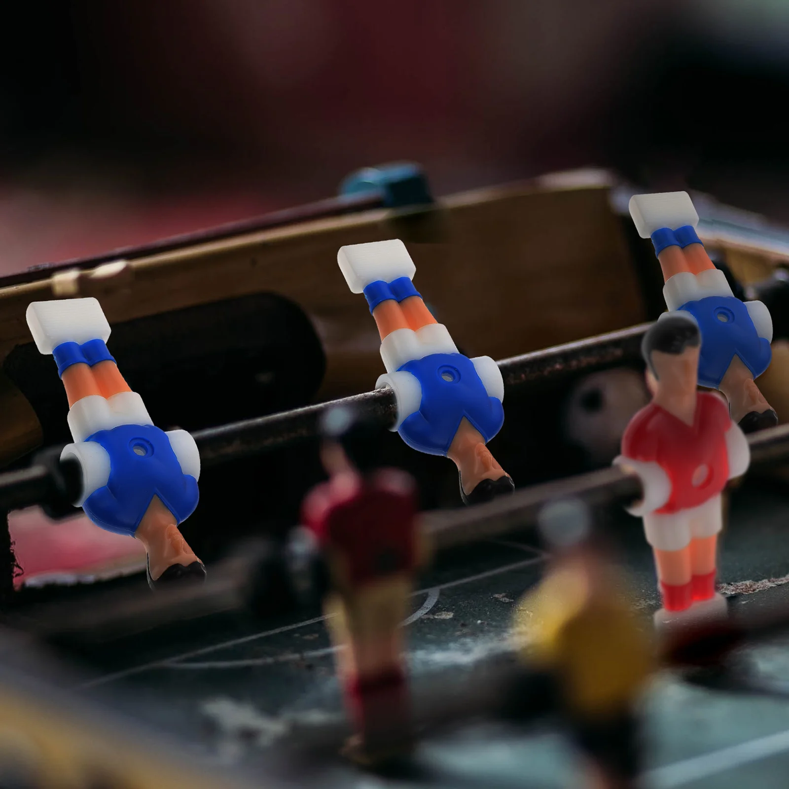 Football Player Dolls Plastic Figures Table Soccer Machine Accessories table football game tabletop soccer game