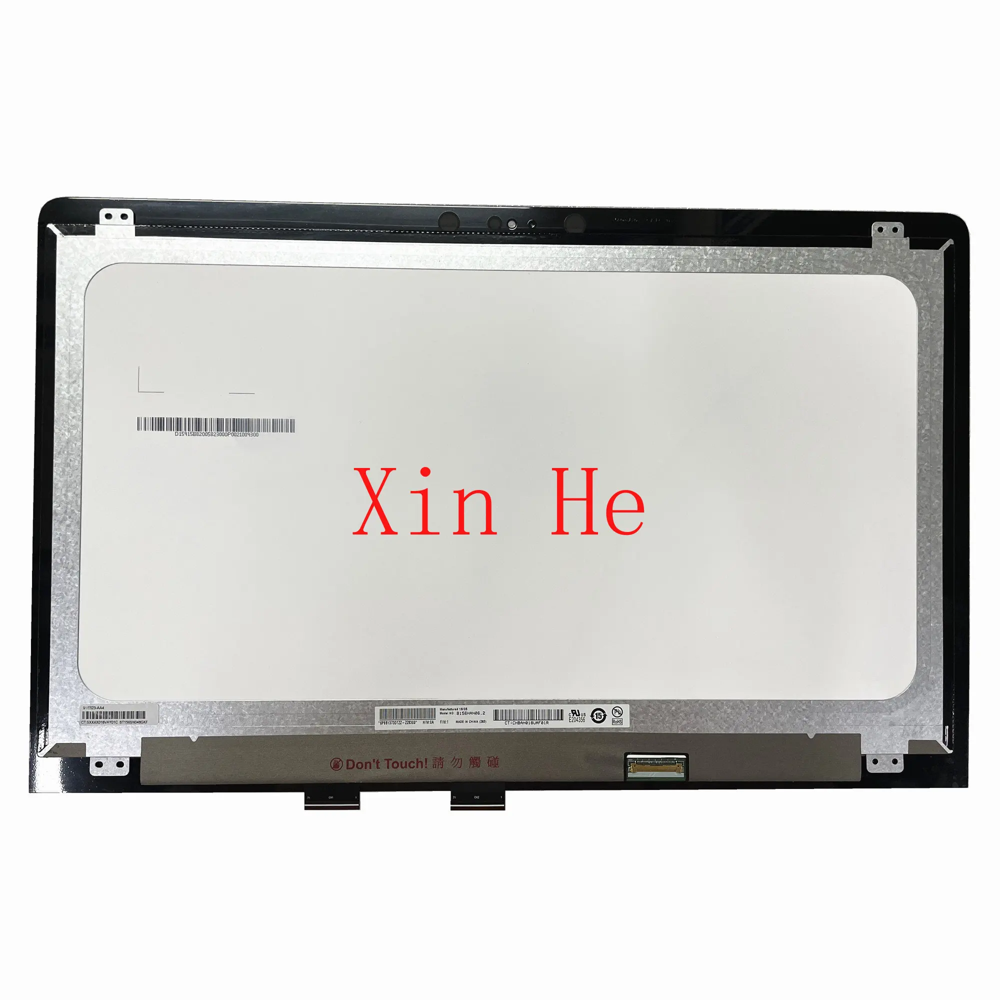 

B156HAN06.2 For HP Pavilion x360 15-br 15br 15-br001la 15.6'' Laptop LCD Touch Screen Digitizer Assembly Without Frame