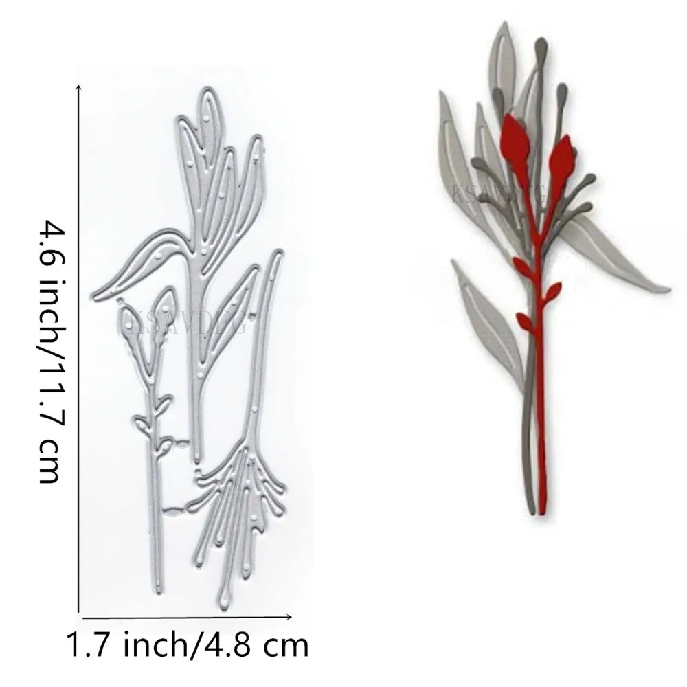 Floral Leaf Metal Cutting Dies Set for Crafting and Embossing - 2024 Edition (29 Unique Designs)