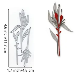 Floral Leaf Metal Cutting Dies Set for Crafting and Embossing - 2024 Edition (29 Unique Designs) (As Picture)