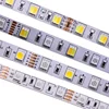 SMD 5050 RGB LED Strip Waterproof 5M 300LED DC 12V 24V CCT RGBCCT  RGBW RGBWW WHITE WARM WHITE NW Fita LED Light Strips Flexible 1