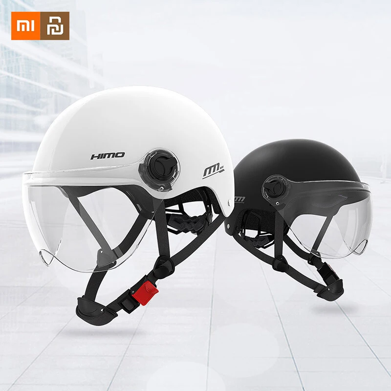 

Xiaomi Youpin M1 Motorcycle Helmet Unisex Cushioning Impact Resistance MTB Road Bike Helmet With Goggles Safety Cycling Helmet