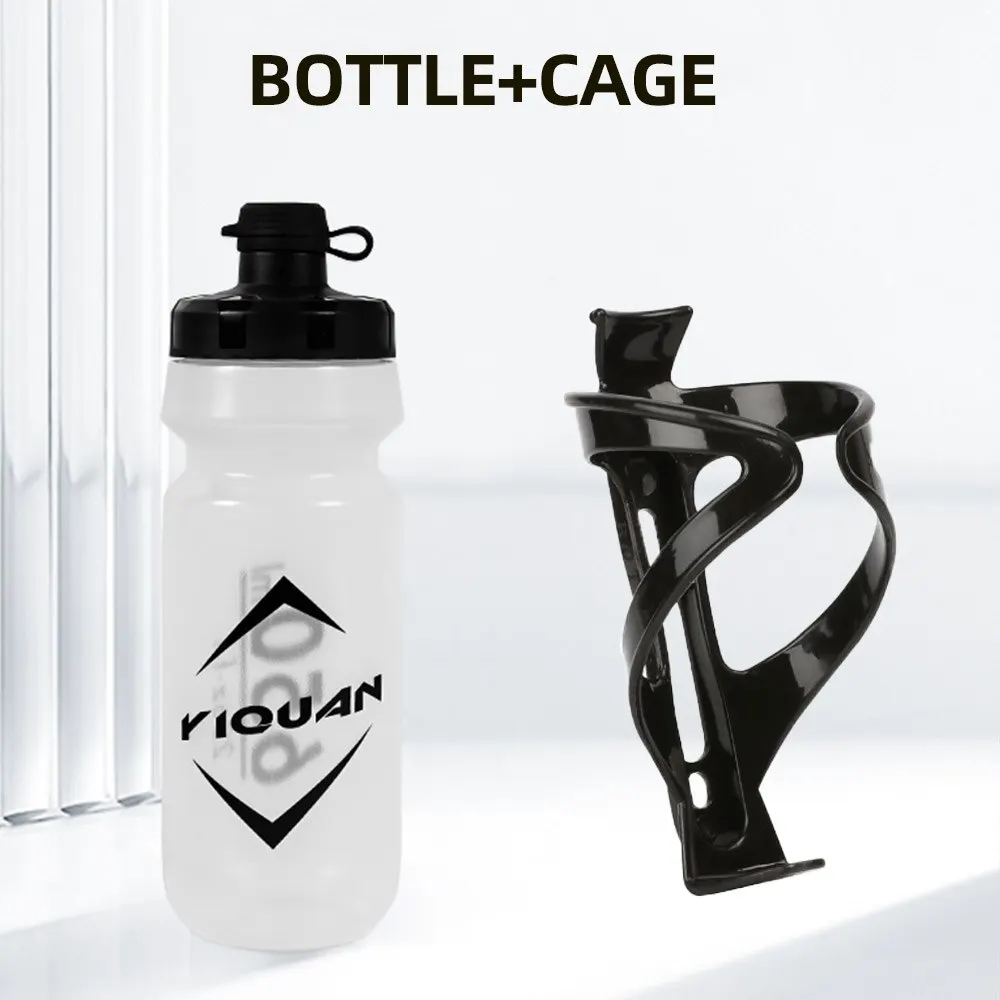 Water Bottle Bicycle Water Bottle Sports Bottle Cycling Water Bottle 750ml Food Grade Leak-proof BPA-free Fitness Running Camping Hiking Sports Kettle Bike Bottle Cage