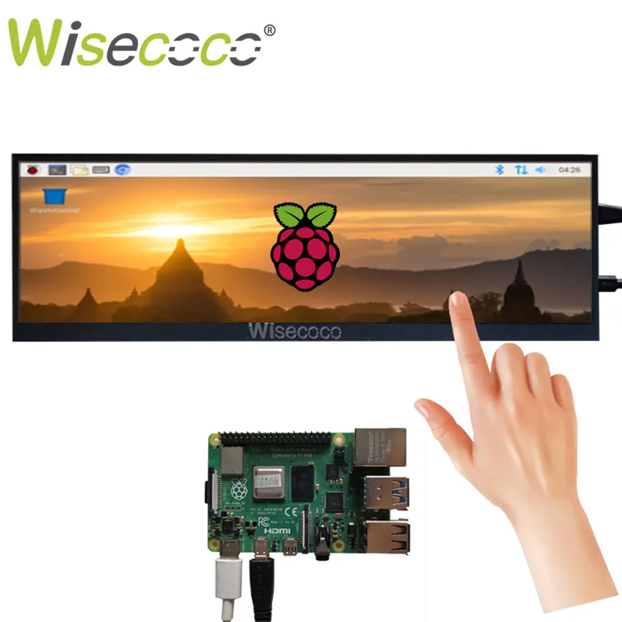 Wisecoco Aida64   Ʈ, 12.6 ġ Ʈġ , LCD  ġ, 1920x515   ÷, CPU GPU ͸