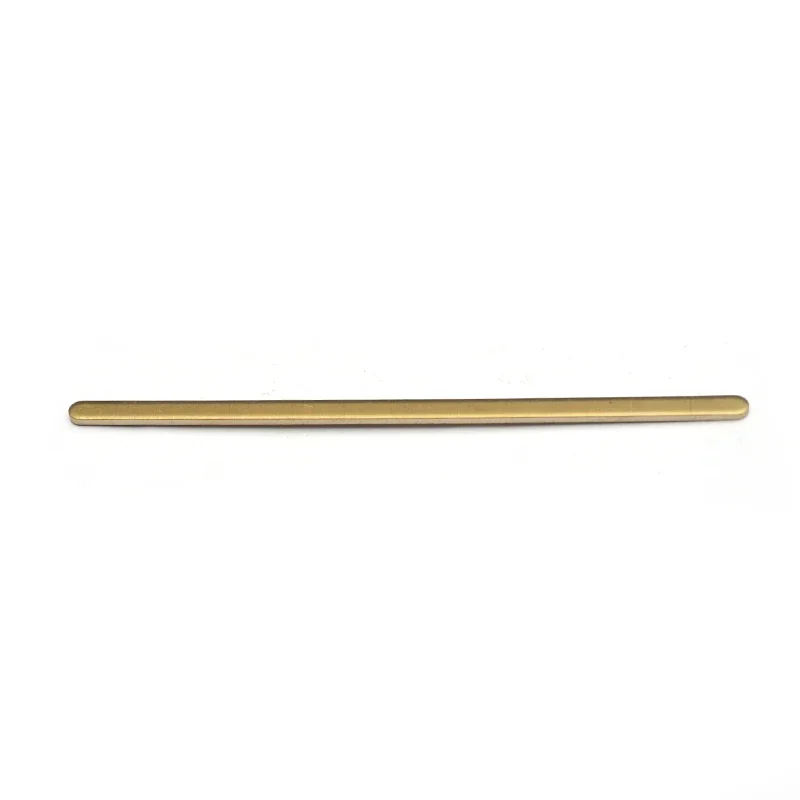 2Sets(6pcs) Saddle/Nut Height adjusting Shim Brass Durable Heightening Gasket 72x2.8mm Three Thicknesses Luthier Tool
