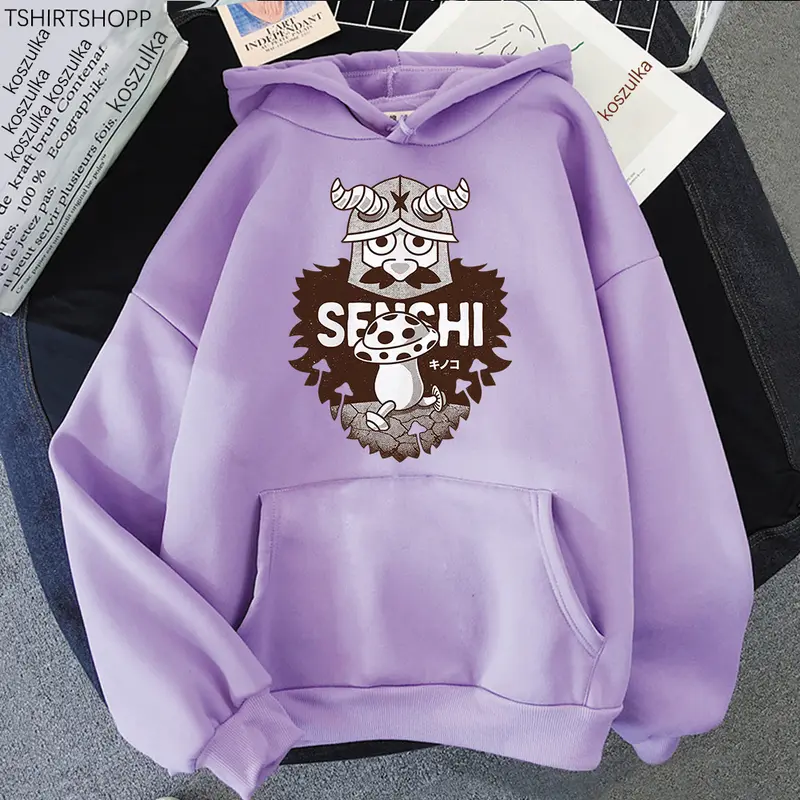 Delicious in Dungeon Dwarf Chef Slime Ramen Hoodie Women Walking Mushroom Marathon Hoodies Hot Anime Dungeon Meshi Senshi Hoodys - Image 17