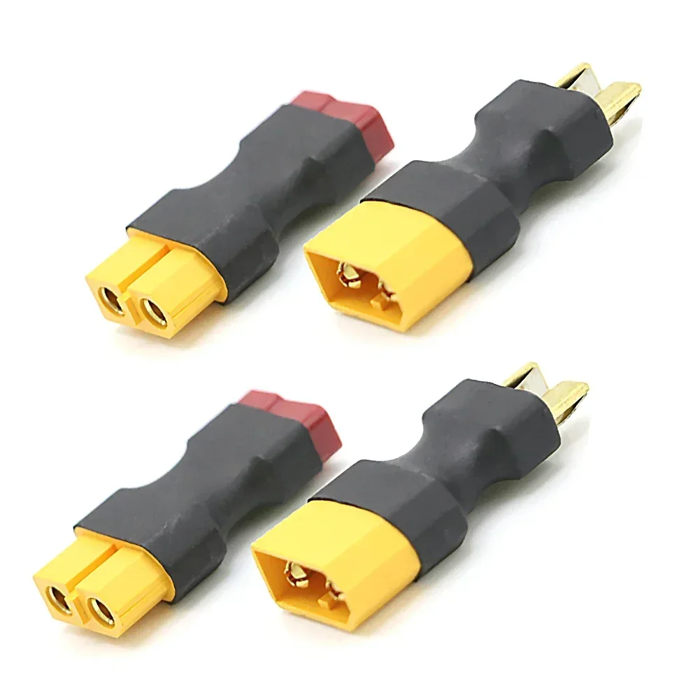 Prise mâle XT60 vers prise Dean T mâle/T femelle vers adaptateur femelle XT60 pour hélicoptère RC quadrirotor connecteur de batterie LiPo – Image 3