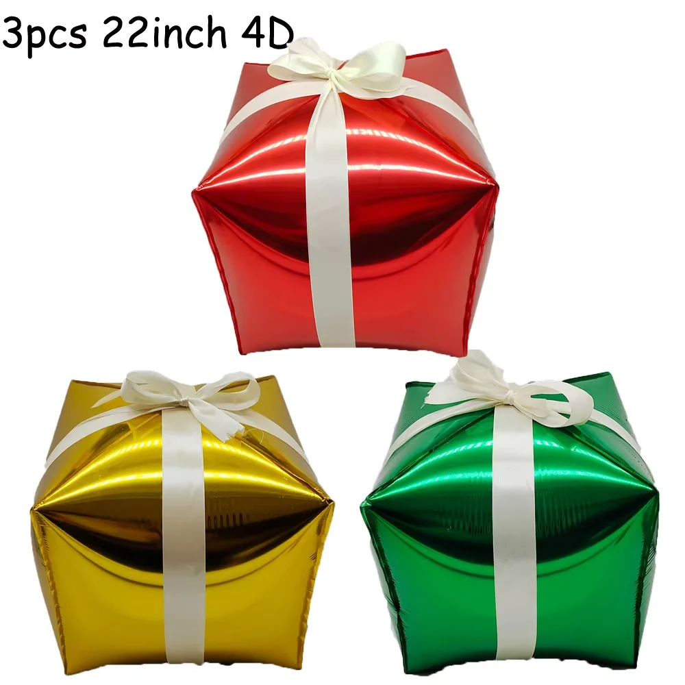 thumbnail image 1 of Globos de Feliz Navidad, dulces, Papá Noel, globos de alce, decoraciones navideñas de bricolaje para el hogar, Año Nuevo 2024, decoración de fiesta de Navidad, bolas, 1 of 5