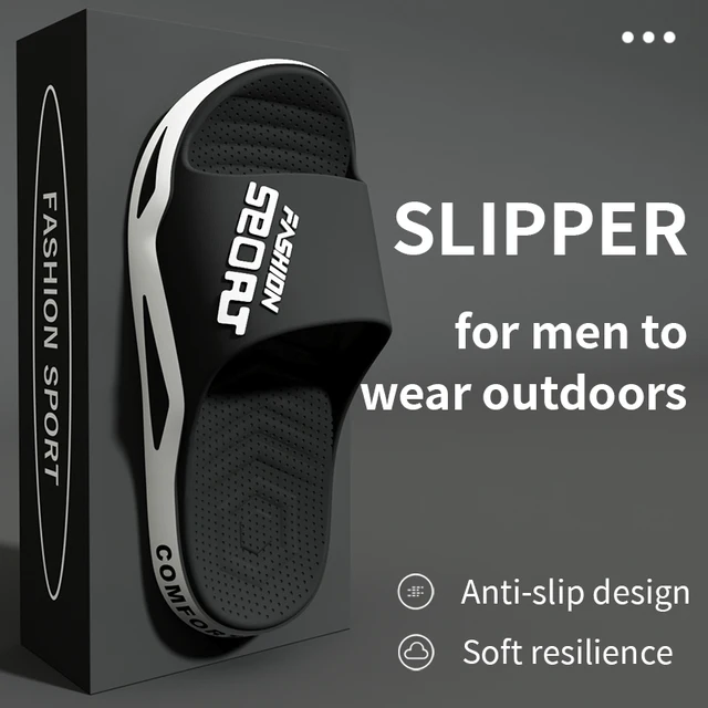 Men’s Summer PVC Soft Sole Slippers 1