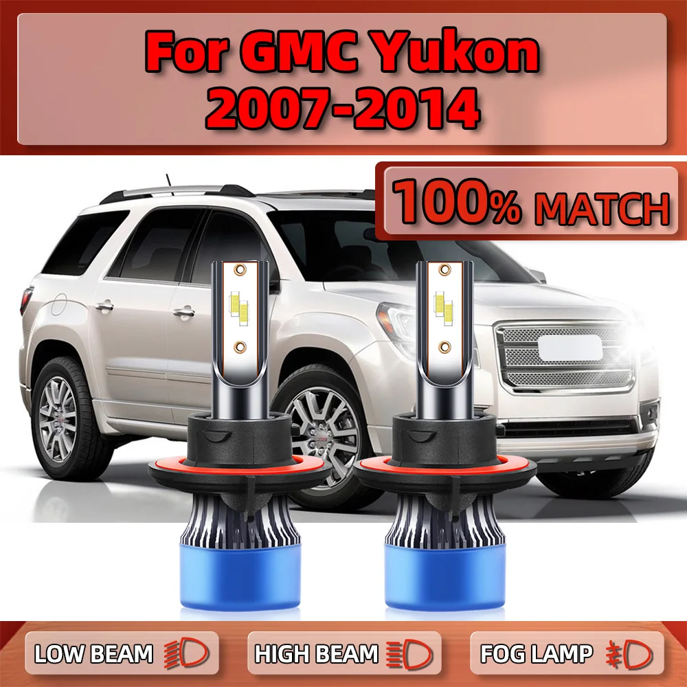 

20000LM Car Lights 120W Canbus Led Headlight Bulbs 6000K Auto Lamps For GMC Yukon 2007 2008 2009 2010 2011 2012 2013 2014