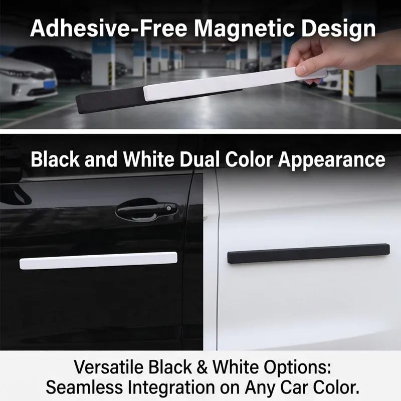 Magnetic Car Door Edge Protection Strip - Universal Adhesive Anti-Collision Buffer