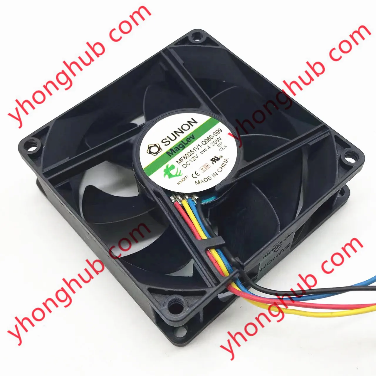 SUNON MF80251V1-Q060-S99 AC/DC 12V 4 20 W 4-проводной Сервер вентилятор охлаждения | Компьютеры и