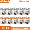 OSRAM HIR2 12V 55W PX22d 3200K 9012 CLASSIC Halogen Headlight Original Car Bulb Light Auto Lamp Standard Hi/lo Beam 1