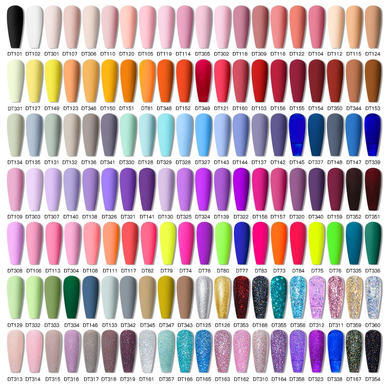 140pcs/set Color Gel Nail Polish Set Semi Permanent Soak Off Uv Gel Nude Glitter Varnish Nails Salon Professional Manicure Set 3