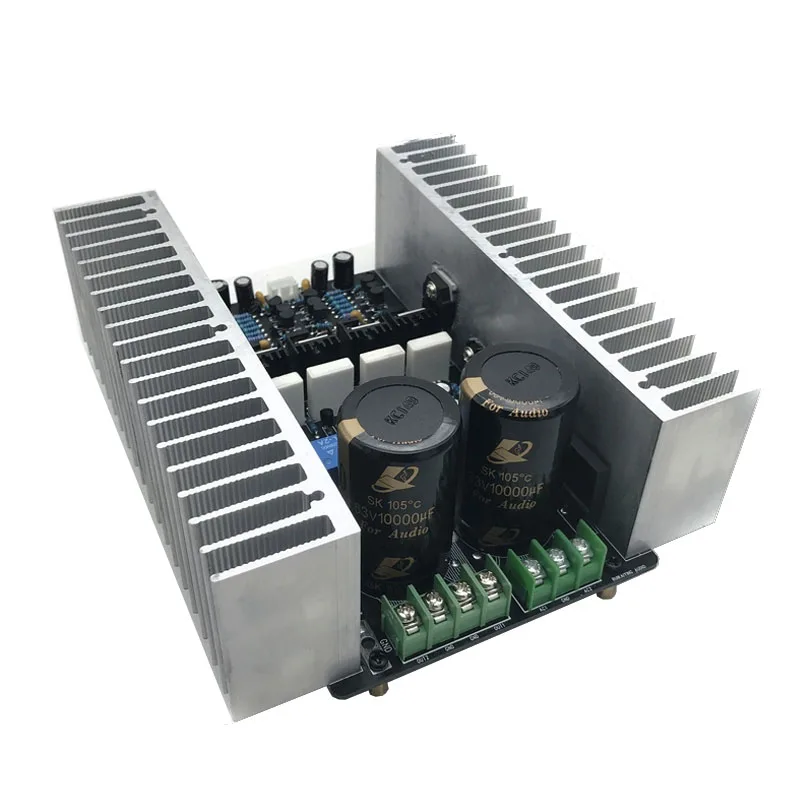 Hifi DIY 순수 포스트 전력 증폭기 완성 보드 NJW0281/NJW0302 삼극관 2SA1943/2SC5200 36V 연산 증폭기 서보 Moudle