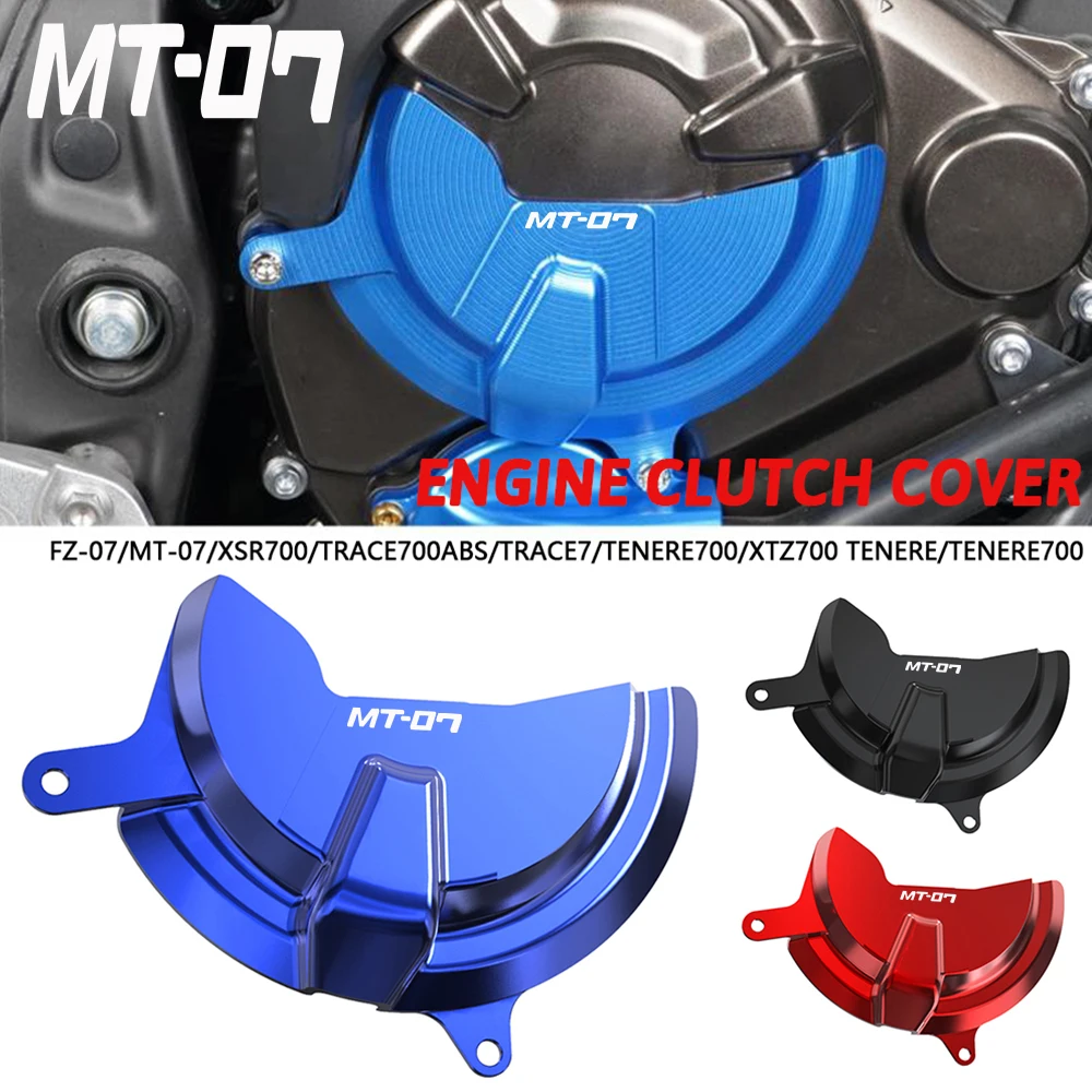 

Motorcycles FOR YAMAHA MT-07 MT07 2018 2019 2020 2021 2022 2023 Accessible Engine Clutch Cover Engine clutch protection cover