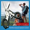 Survival Equipment Trauma Shears Rescue Scissors Tactical First Aid Kit Folding Multitool Paramedic Scissors EDC Hand Tools 3