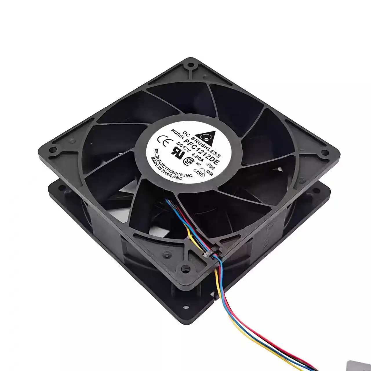 120mm X 38mm PFC1212DE 고속 7000RPM CFM 쿨링팬 12V 델타 12038 120x120x38mm 4.80A Ant S7 S9 D3 L3 E9 호환