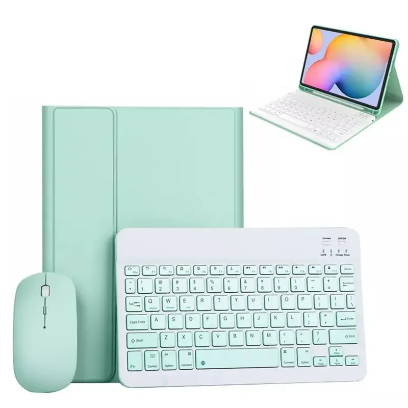 Per Il Nuovo Ipad Air 5Th Gen Custodia Per Tastiera Air 4Th 10.9 Pollici Wireless Candy Color Keyboard Custodia In Pelle Silm Per Ipad Pro 11