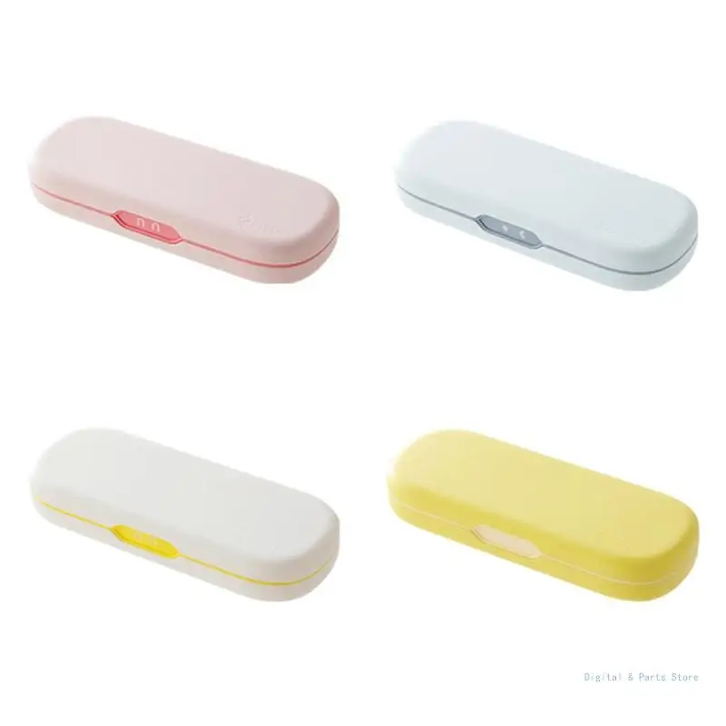 M17F Big Capacity Pencil Box Plastic Pencil for Case Desktop Pen Holder for Case Office Supplies Storage Box for Boys Girls S