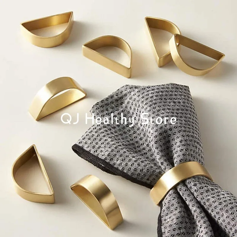 Napkin Rings Holder Wedding Banquet Table Settings