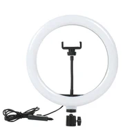 16/26/33cm LED Selfie Ring Light with Phone Stand Dimmable led Fill Lamp Photography Ringlight for Tiktok Video Live Fill Lamps 1