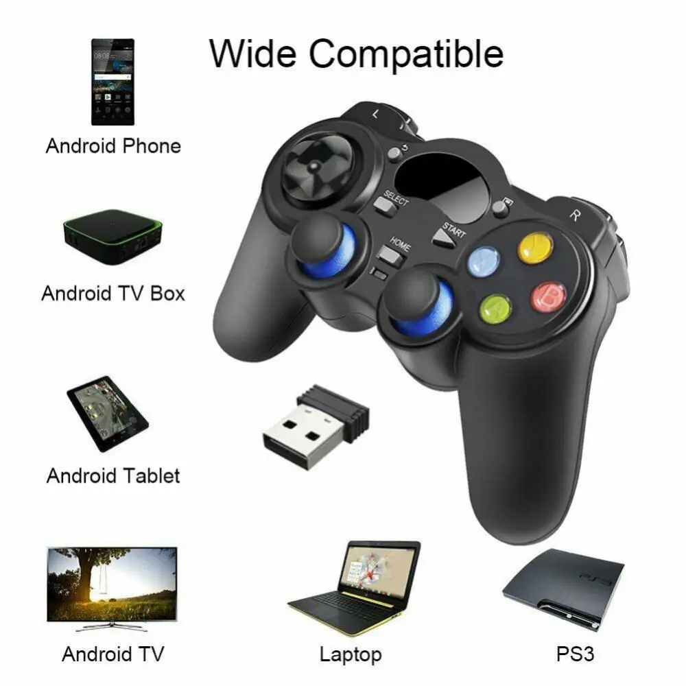 Gamepad Wireless Per Switch Per Smart Tv Box Accessori Per Raspberry Pi 4 Per Psandroid Windows Joystick Joypad 2.4G