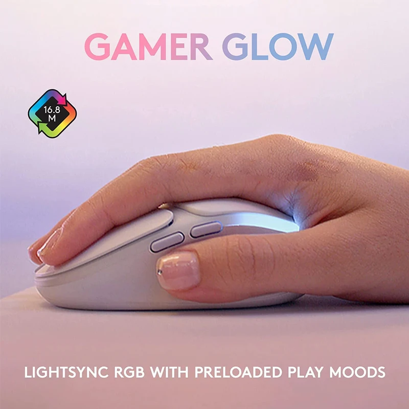 original Logitech G705 Wireless Gaming Mouse Customizable LIGHTSYNC RGB Lighting Lightspeed Wireless Bluetooth Connectivity original Logitech G705 Wireless Gaming Mouse Customizable LIGHTSYNC RGB Lighting Lightspeed Wireless Bluetooth Connectivity wireless mouse gaming mouse wireless gaming mouse