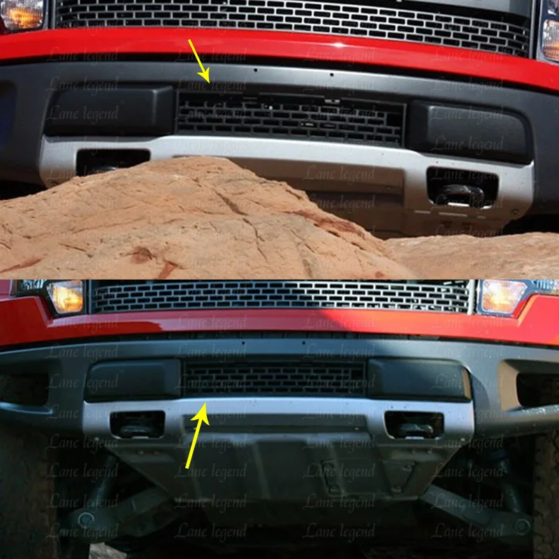 앞 범퍼 하부 그릴 포드 F-150 F150 SVT 랩터 2010 2011 2012 2013 2014 레이싱 그릴 자동차 액세서리 자동차 부품