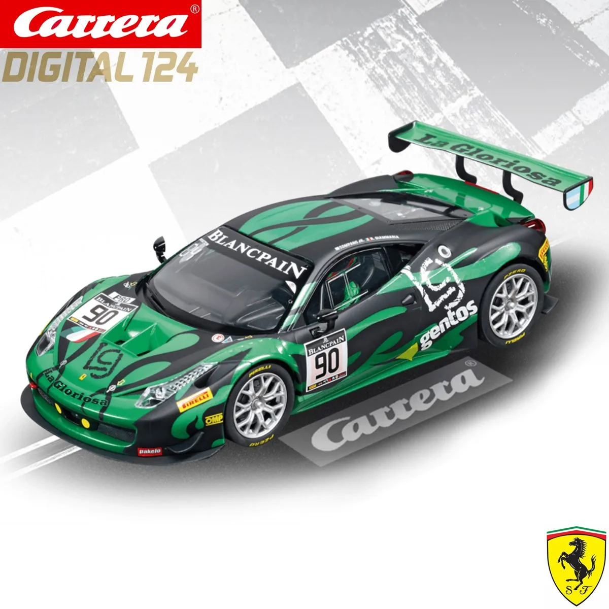 カレラEVOLUTIONフェラーリ458GT2Risi Competizone… CARRERA27481-3__85810.