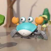 Crawling Crab Baby Toy Cute and Fun Inductive automatic obstacle avoidanc Baby Learning to Walk Toys 1-3+ Year Old Birthday Gift 1