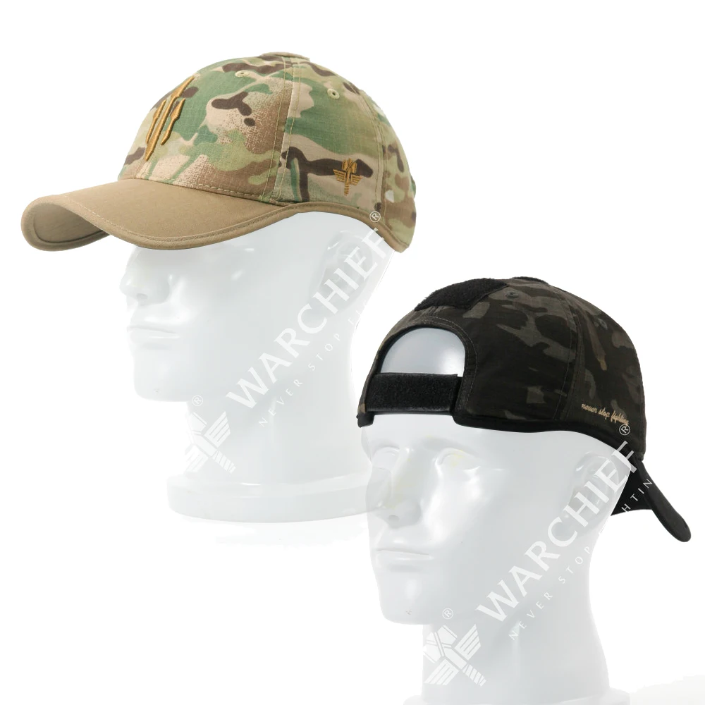 Warchief Baseball Cap For Men Multicam Black Patch Tactical Hiking Hat Airsoft Camouflage Fishing Caps